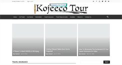 Desktop Screenshot of kojeecotour.com