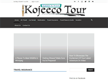 Tablet Screenshot of kojeecotour.com